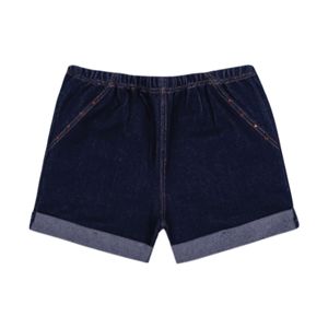 Shorts para bebe cotton Blue Denim - Pingo Lelê