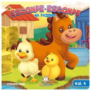 Livro infantil Esconde-Esconde na Fazenda Volume 4 - Blu Editora