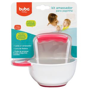 Kit Amassador para Papinha Rosa - Buba
