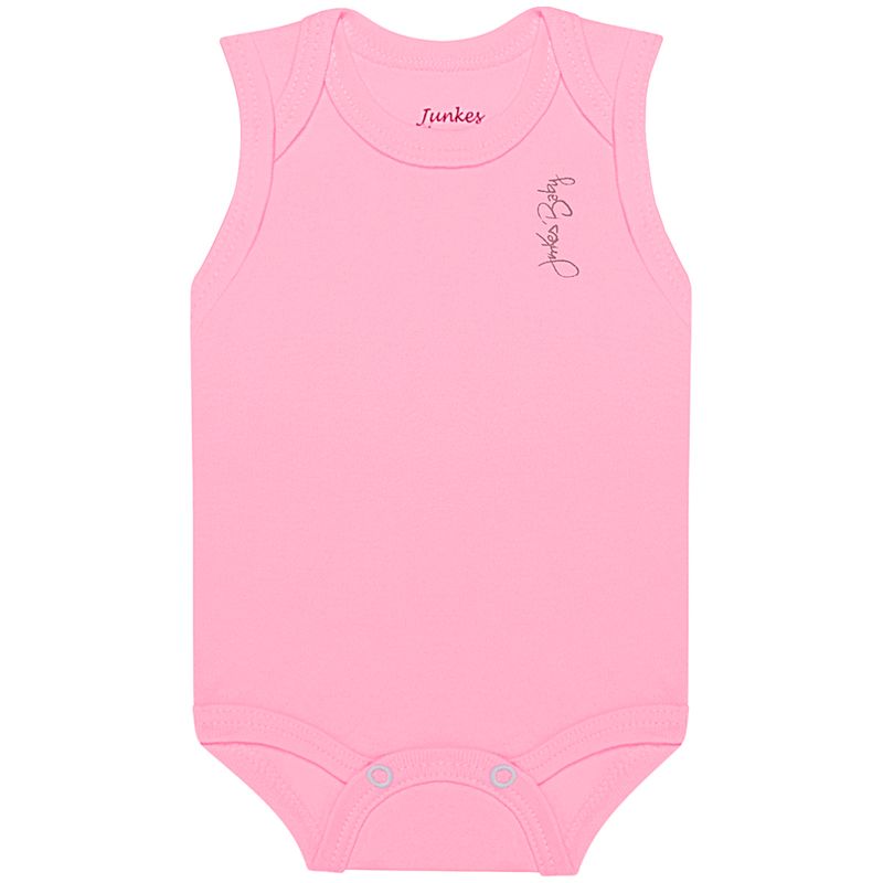 JUN20113-B-moda-bebe-menina-kit-3-bodies-regata-em-suedine-pink-rosa-branco-junkes-baby-no-bebefacil-loja-de-roupas-enxoval-e-acessorios-para-bebes
