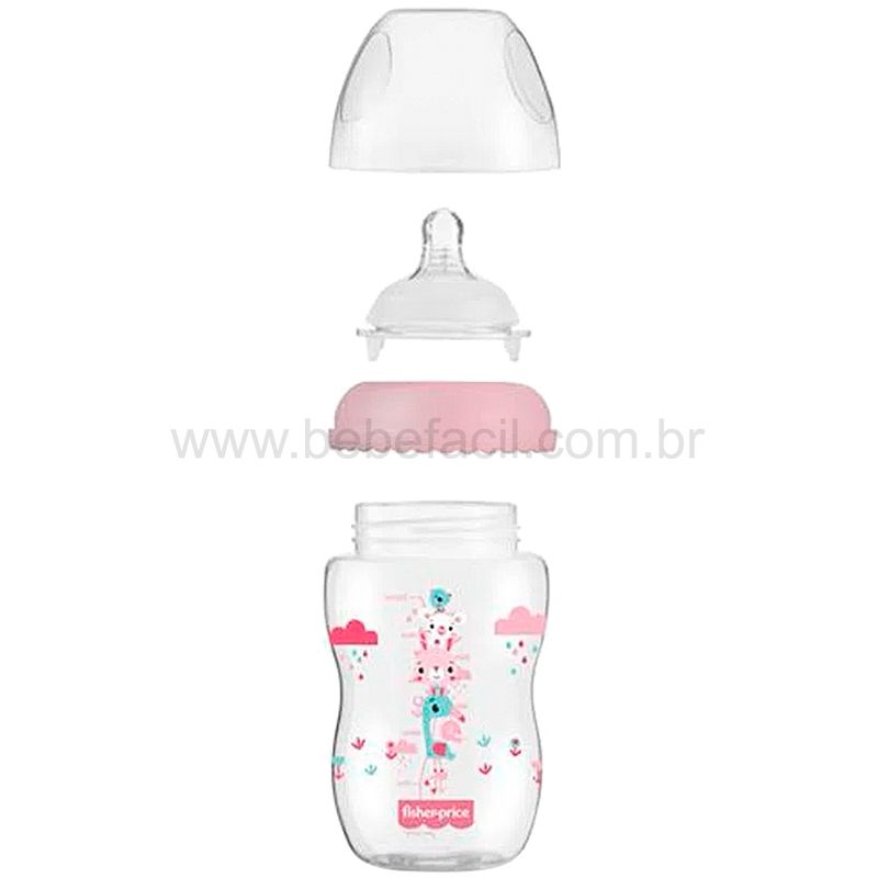 BB1028-C-Mamadeira-Anticolica-First-Moments-Rosa-330ml-4m---Fisher-Price
