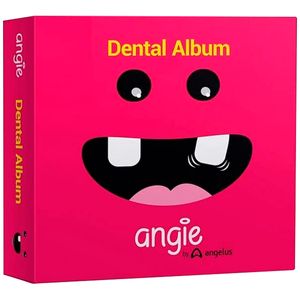 Porta Dentes de Leite Dental Album Premium Rosa - Angie