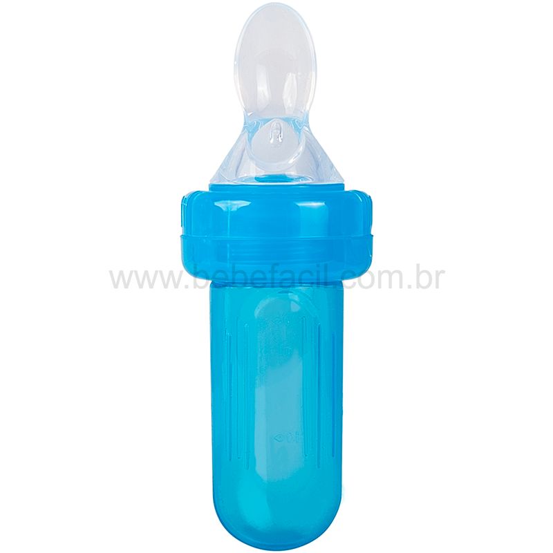 BUBA12623-B-Kit-Alimentador-Porta-frutinha-e-Colher-Dosadora-para-bebe-Azul-6m---Buba