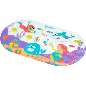 Tapete Antiderrapante para Banho Safe Bath Fundo do Mar - Multikids Baby