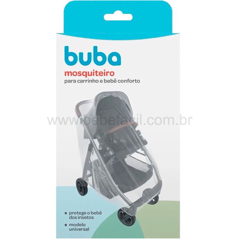 BUBA13203-B-Mosquiteiro-para-carrinho-e-bebe-conforto-Branco---Buba
