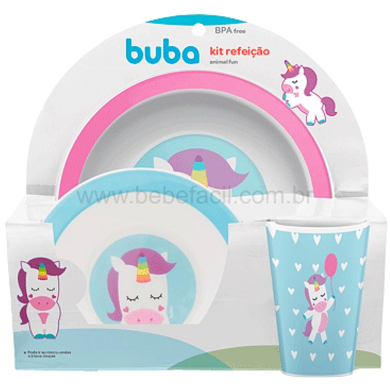 BUBA10737-G-Kit-Refeicao-para-bebe-Animal-Fun-Unicornio-6m---Buba