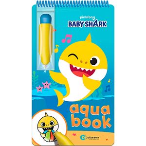 Livro Mágico de Colorir Aquabook Baby Shark - Culturama