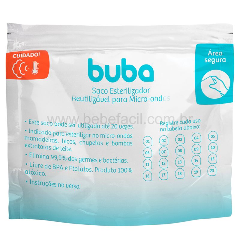 BUBA09814-B-Saco-Esterilizador-Reutilizavel-para-Micro-ondas-6-unidades---Buba
