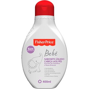 Sabonete Líquido Bebê Cabeça aos Pés 400ml (0m+) - Fisher Price