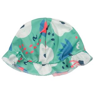 Chapéu para bebê  c/ proteção UV FPS +50 Flores - Up Baby