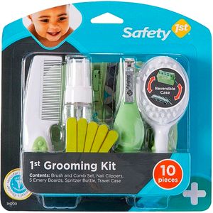 Kit de Higiene e Beleza Verde 10 pçs (0m+) - Safety 1st