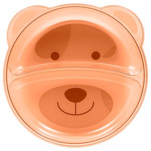 Prato com Divisórias Funny Meal Urso (6m+) - Multikids Baby