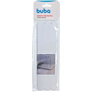 Adesivo de Banho Antiderrapante Branco 12un - Buba