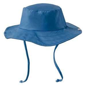 Chapéu Bucket para bebê c/ proteção UV FPS +50 Azul - Pingo Lelê
