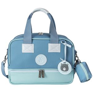 Bolsa Térmica para bebê Vicky Colors Azul e Verde - Masterbag