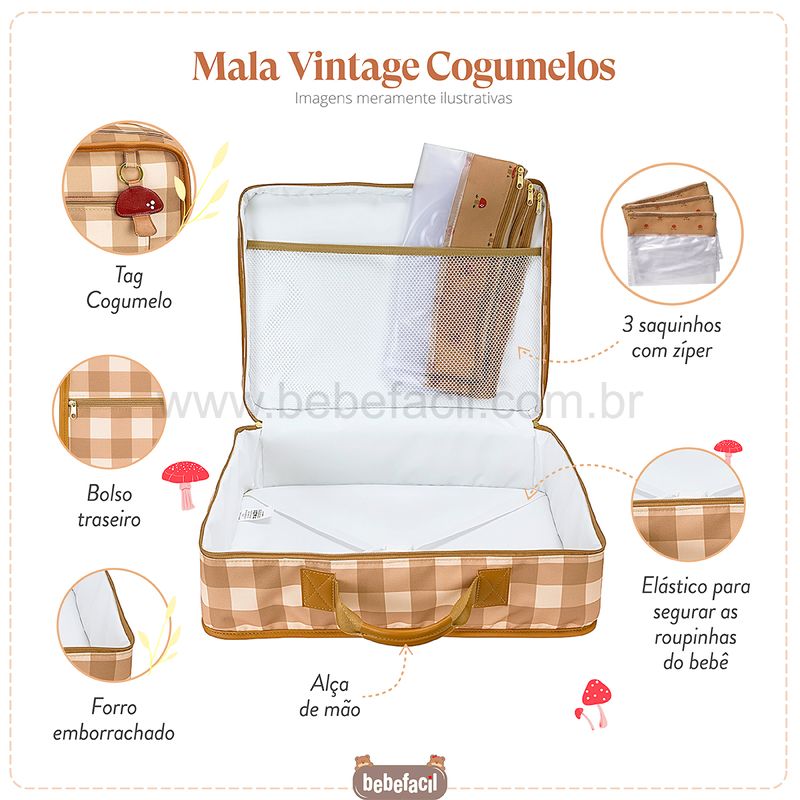 MB12COG402-F-Mala-Maternidade-Vintage-Cogumelos---Masterbag