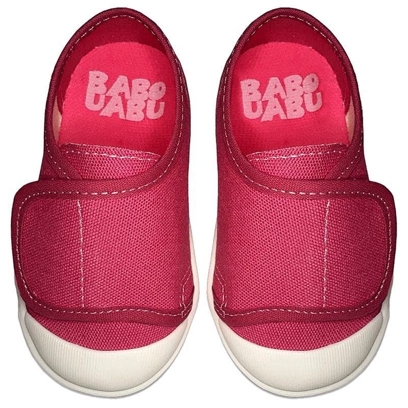 BABO04-A-BABO03-A-sapatinho-bebe-menina-tenis-velcro-pink-babo-uabu-no-bebefacil-loja-de-roupas-enxoval-e-acessorios-para-bebes