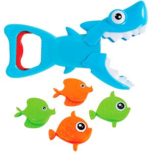 Brinquedo de Banho Tubarão Pega Peixinhos (3+) - Buba