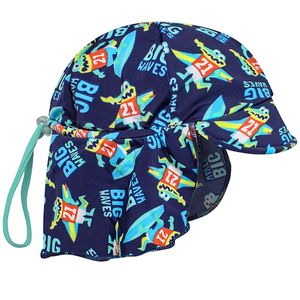 Chapéu de banho Kids Australiano c/ proteção solar FPS 50 Jacaré - Puket