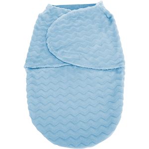 Cobertor de vestir para bebê Baby Super Soft Azul (0m+) - Buba