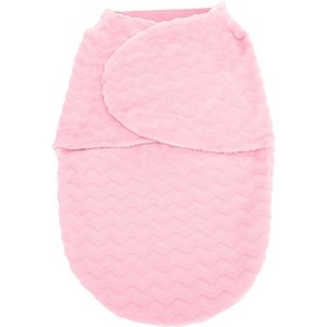 Cobertor de vestir para bebê Baby Super Soft Rosa (0m+) - Buba