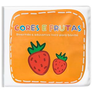 Livro Educativo para Banho "Cores e Frutas" - Multikids Baby