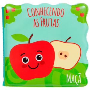 Livro Educativo para Banho "Conhecendo as Frutas" (6m+) - Buba