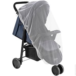 Mosquiteiro para carrinho Multiuso com elástico Safe Nap Branco - Multikids Baby