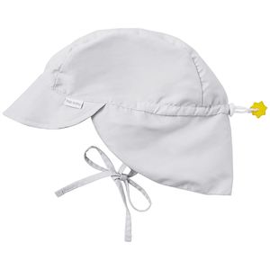 Chapéu de banho Australiano c/ proteção solar FPS 50+ Branca - Bup Baby