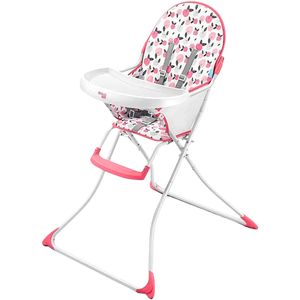 Cadeira Alta de Alimentação Slim Pêssego Rosa (6m+) - Multikids Baby