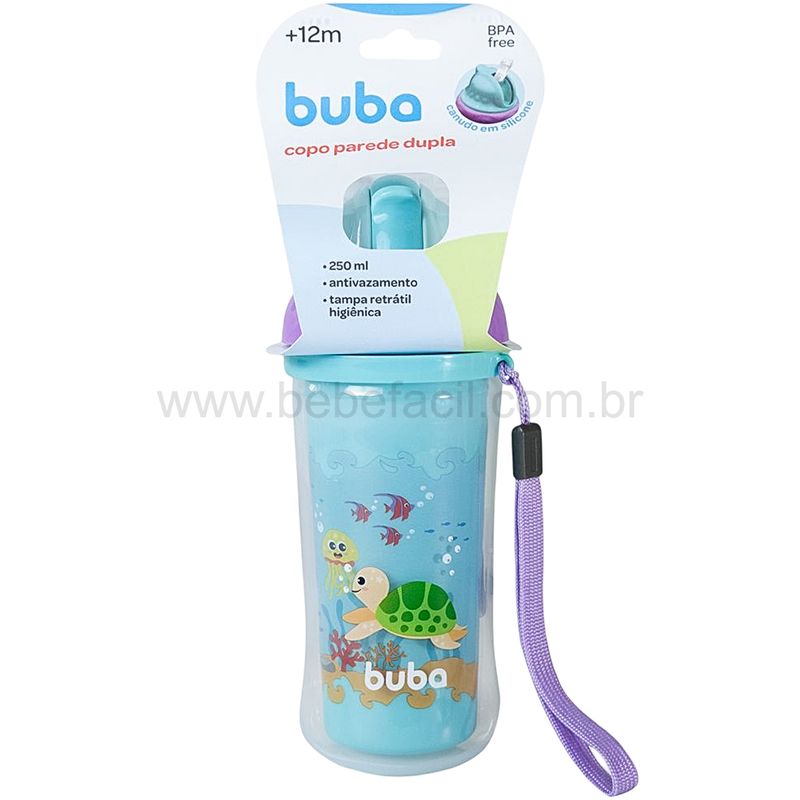 BUBA11858-D-Copo-com-Parede-Dupla-e-Canudo-Turminha-do-Mar-250ml-12m---Buba
