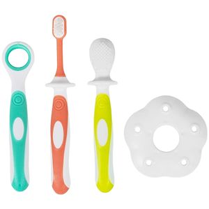 Kit Higiene Oral com Protetor para bebê (3m+) - Buba