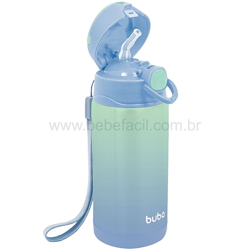 BUBA15933-D-Garrafa-Termica-Inox-Parede-Dupla-400ml-Azul-e-Verde-3m---Buba