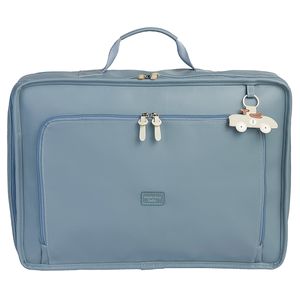 Mala Maternidade Vintage Carrinhos Azul - Masterbag