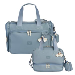 Bolsa Anne + Bolsa Térmica Vicky Carrinhos Azul – Masterbag