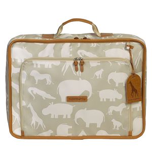 Mala Maternidade Vintage Safari Caqui - Masterbag