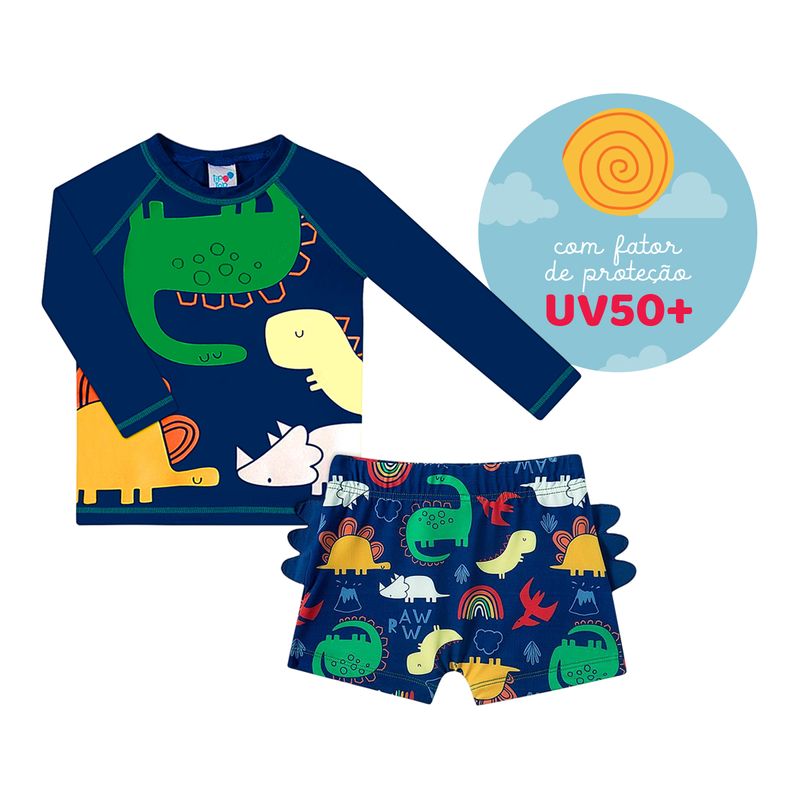 1725194-1396356-D-moda-praia-menino-conjunto-de-banho-dinossauros-camiseta-surfista-sunga-tip-top-no-bebefacil