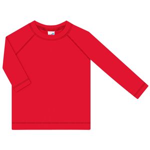 Camiseta Surfista c/ proteção UV FPS +50 Vermelho - Tip Top