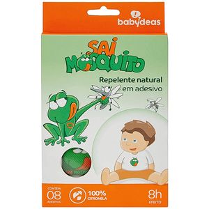 Adesivo Repelente Sai Mosquito 8 unidades (0m+) - Babydeas