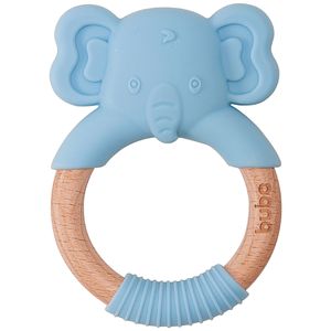 Mordedor Elefante em Silicone Azul (4m+) - Buba