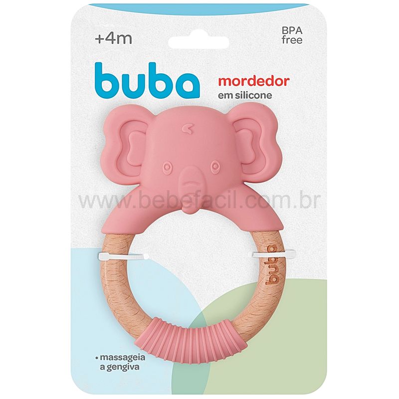 BUBA15652-B-Mordedor-Elefante-em-Silicone-Rosa-4m---Buba