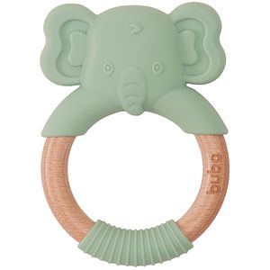 Mordedor Elefante em Silicone Verde (4m+) - Buba