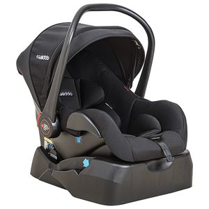 Bebê Conforto c/ Base Casulo Click para Carrinho Sprint Preto (0-13kg) - Kiddo
