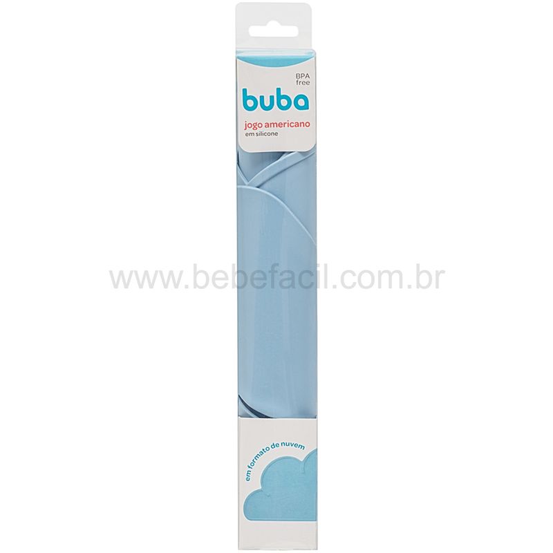 BUBA16242-B-Jogo-Americano-em-Silicone-para-bebe-Azul---Buba
