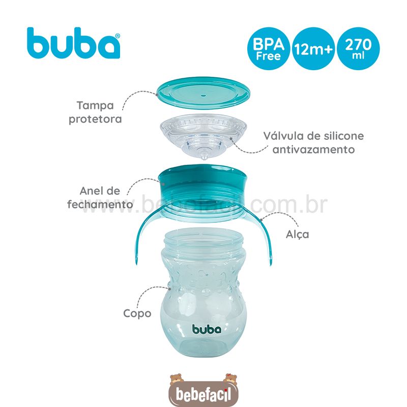 BUBA12649-G-Copo-de-Treinamento-com-Alca-360-Verde-270ml-12m---Buba