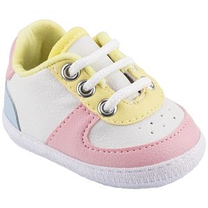 Tênis para bebê com cadarço Candy Colors - Keto Baby