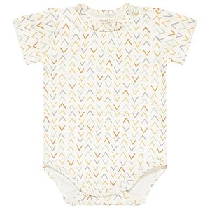 Body curto para bebê em algodão egípcio Wild - Mini & Co.