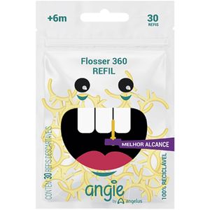 30 Refil para Fio Dental Flosser 360 (6m+) - Angie