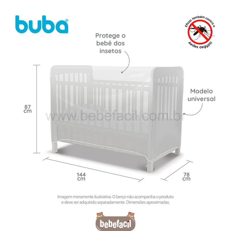 BUBA13204-C-Mosquiteiro-para-Berco-Branco---Buba
