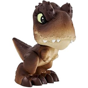 Mini T-Rex Baby Dinos Jurassic World Marrom (3a+) - Pupee Brinquedos